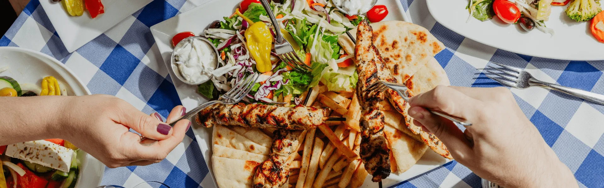 Fast authentic Greek food at Parea Express