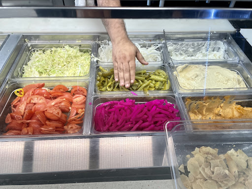 Fresh Shawarma Preparation
